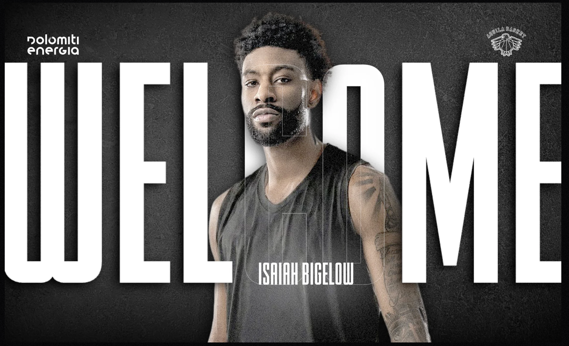 Isaiah Bigelow signs with Aquila Basket Trento